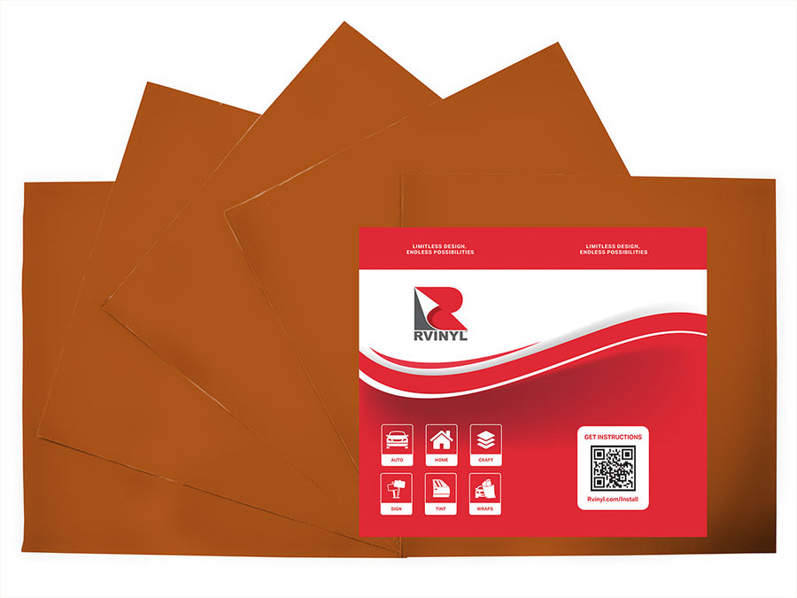 Avery HP750 Terracotta Craft Vinyl Sheet Pack