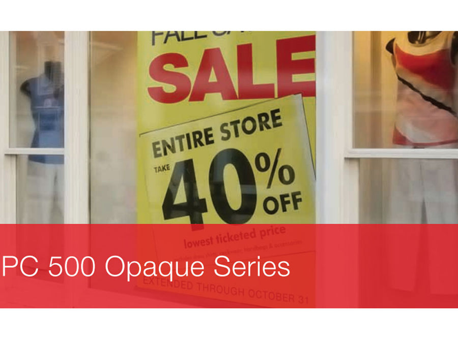 Avery Dennison PC 500 POP Signage Vinyl