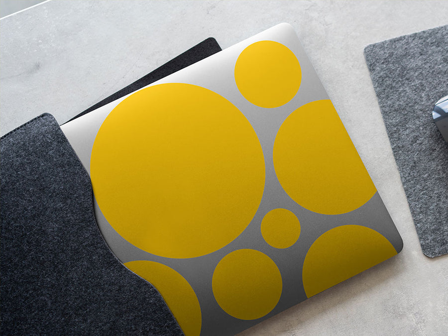 Avery PC500 Canary Yellow DIY Laptop Stickers