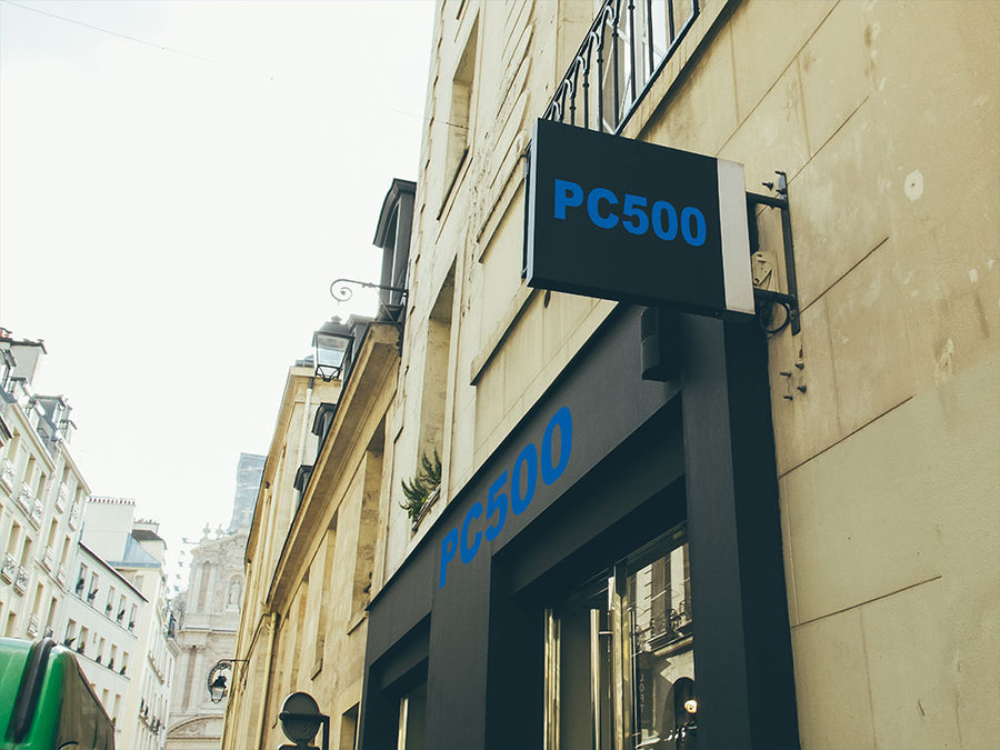 Avery PC500 Azure Blue Vinyl Sign