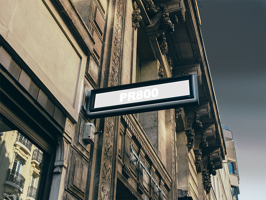 Avery PR800 White Translucent Sign