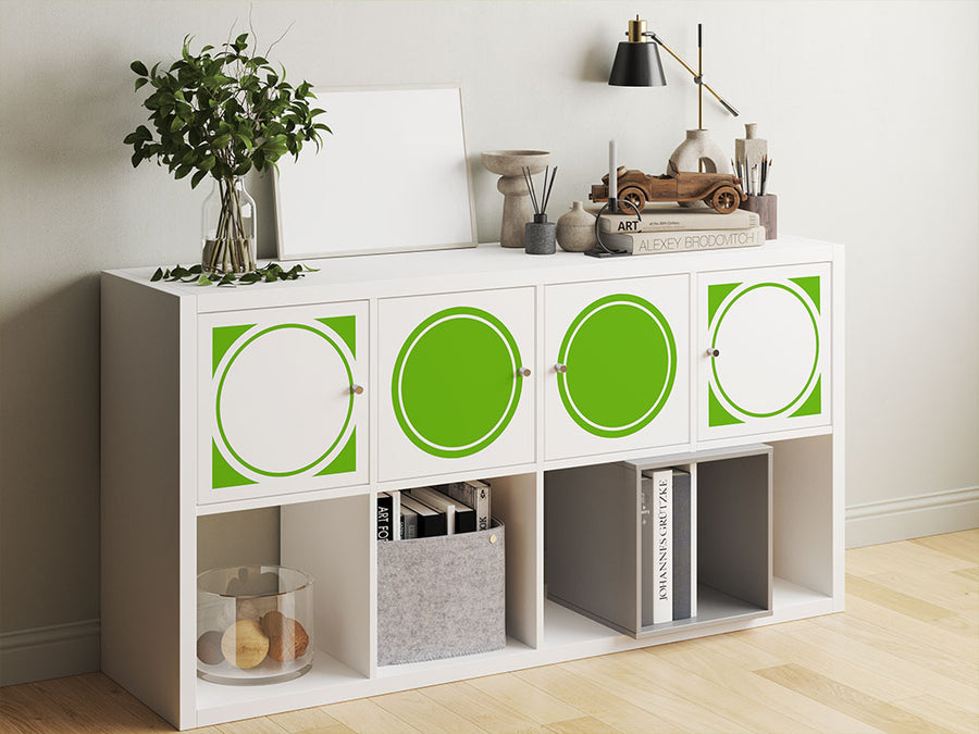Avery PR800 Green Yellow Translucent DIY Furniture Stickers