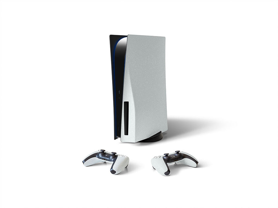 Avery SC950 Ultra White Sparkle Metallic Sony PS5 DIY Skin