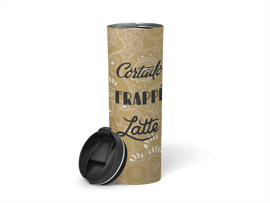 Avery SC950 Matte Black Opaque Water Bottle DIY Stickers
