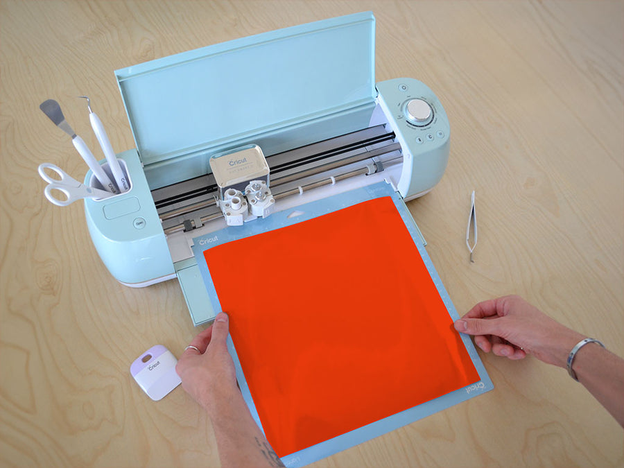 Avery SC950 Tangerine Opaque Cricut Compatible Vinyl