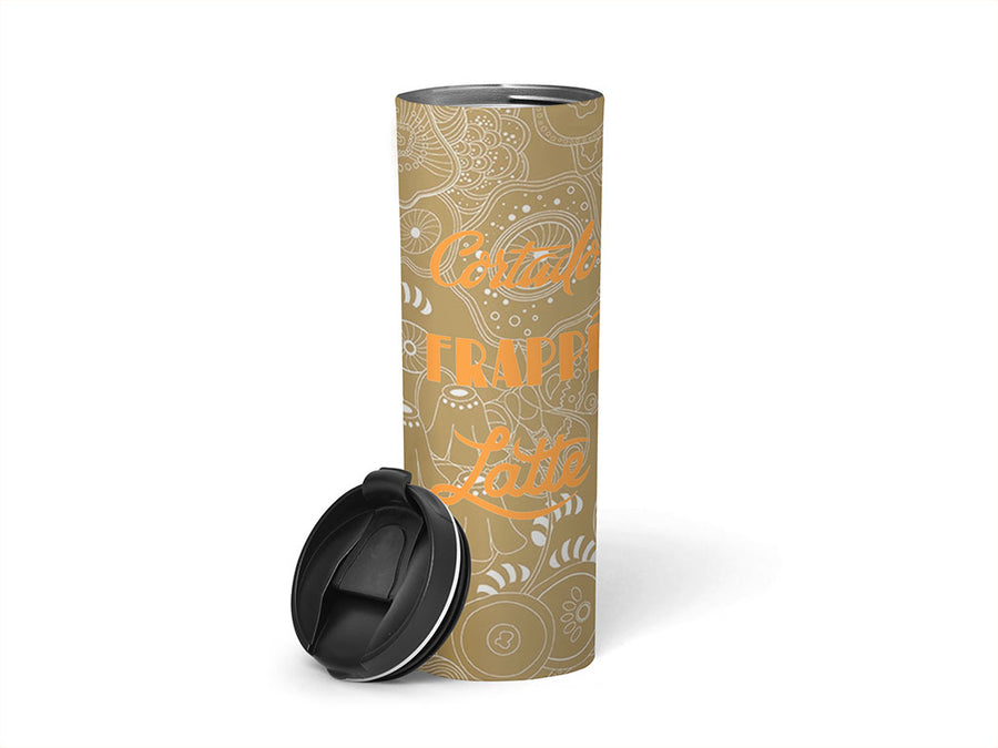 Avery SC950 Apricot Opaque Water Bottle DIY Stickers