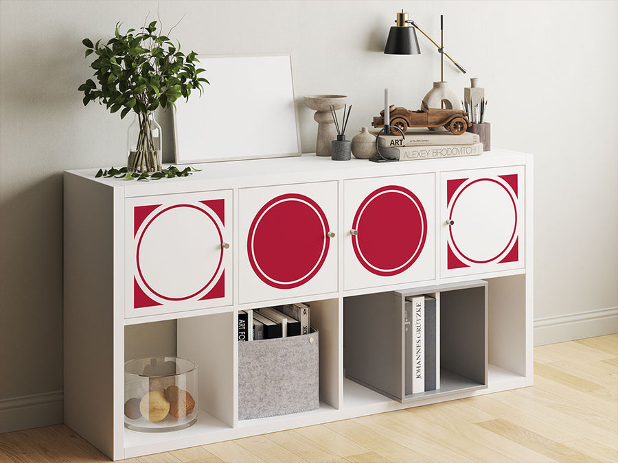 Avery SC950 Red Metallic DIY Furniture Stickers