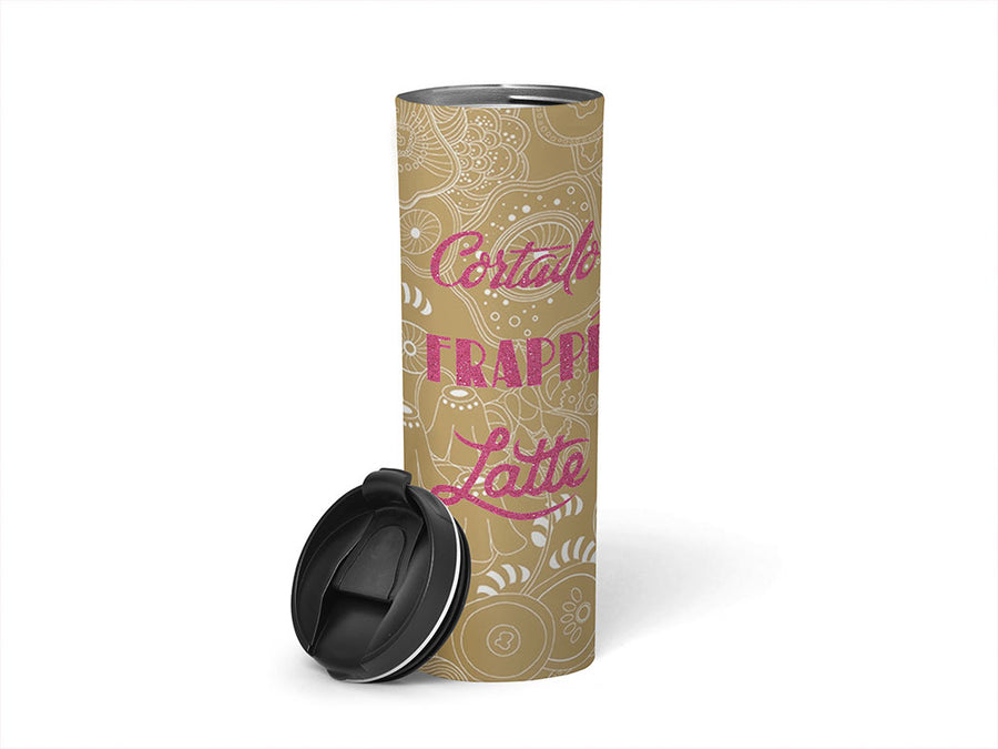 Avery SC950 Ultra Rose Quartz Metallic Water Bottle DIY Stickers