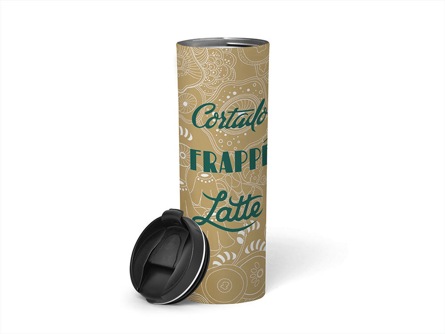 Avery SC950 Deep Green Opaque Water Bottle DIY Stickers