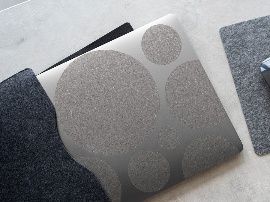 Avery SC950 Ultra Silver Metallic DIY Laptop Stickers