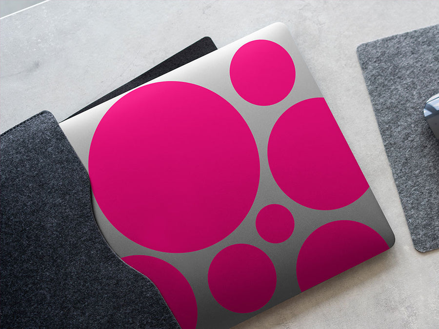 Avery SF100 Magenta Fluorescent DIY Laptop Stickers