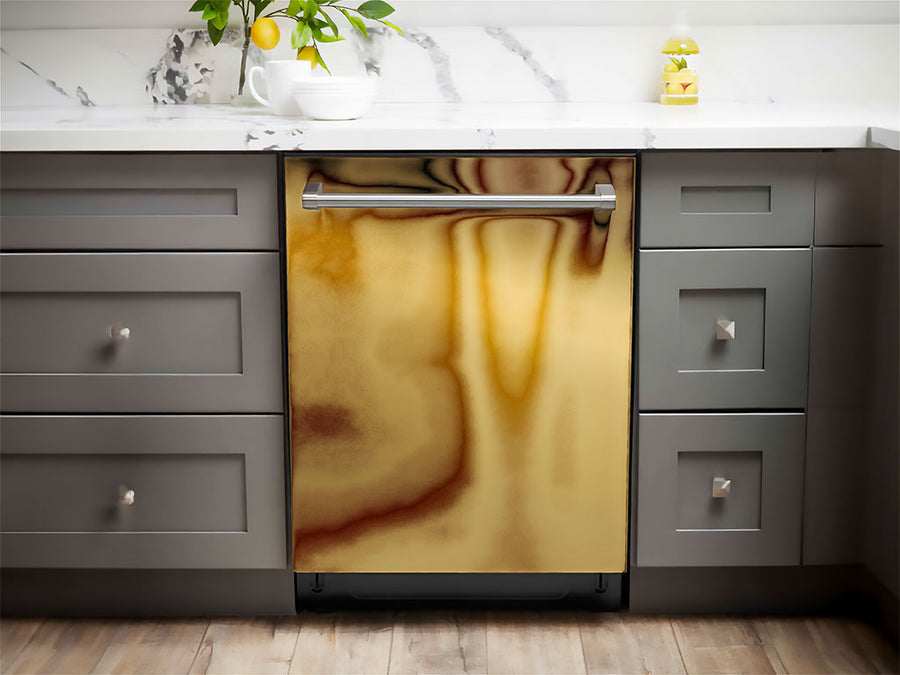 Avery Dennison™ SF 100 Gold Chrome Dishwasher Wraps
