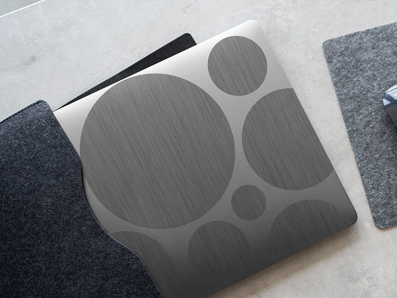 Avery SF100 Brushed Chrome Metalized DIY Laptop Stickers