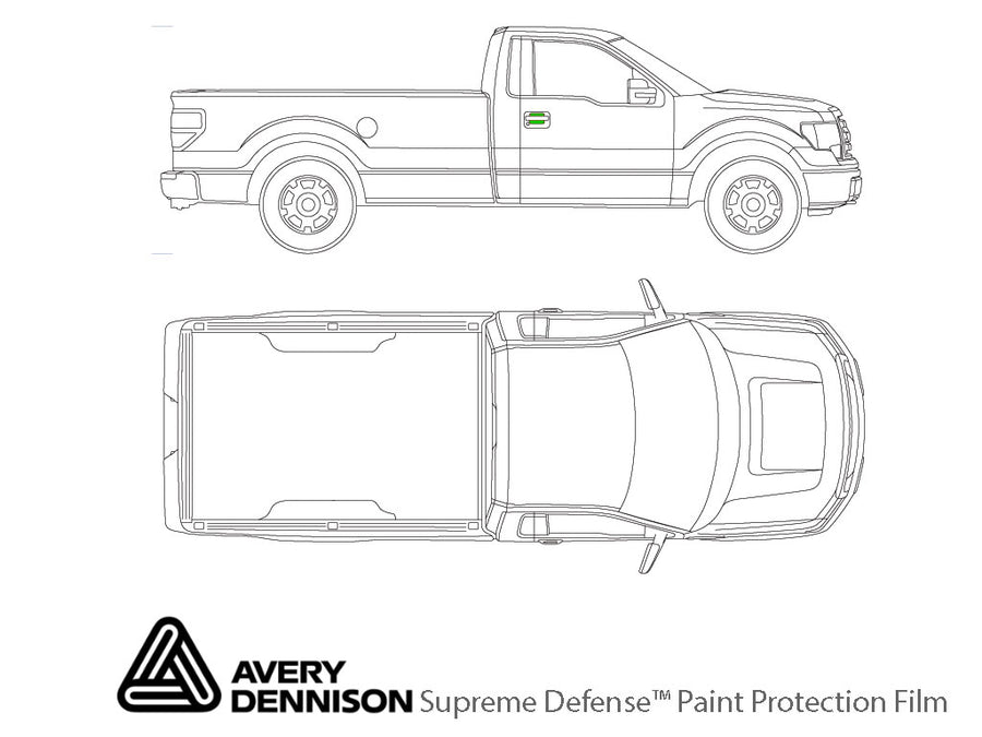 Avery Dennison™ Matte Supreme Defense Door Cup Kits