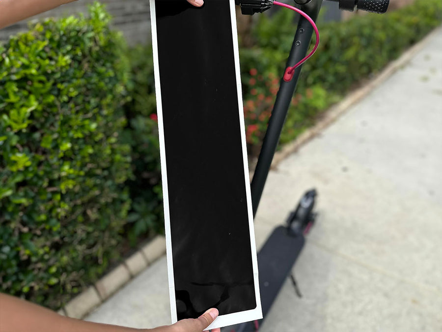 Avery Dennison SW900 Gloss Black DIY Electric Scooter Wraps