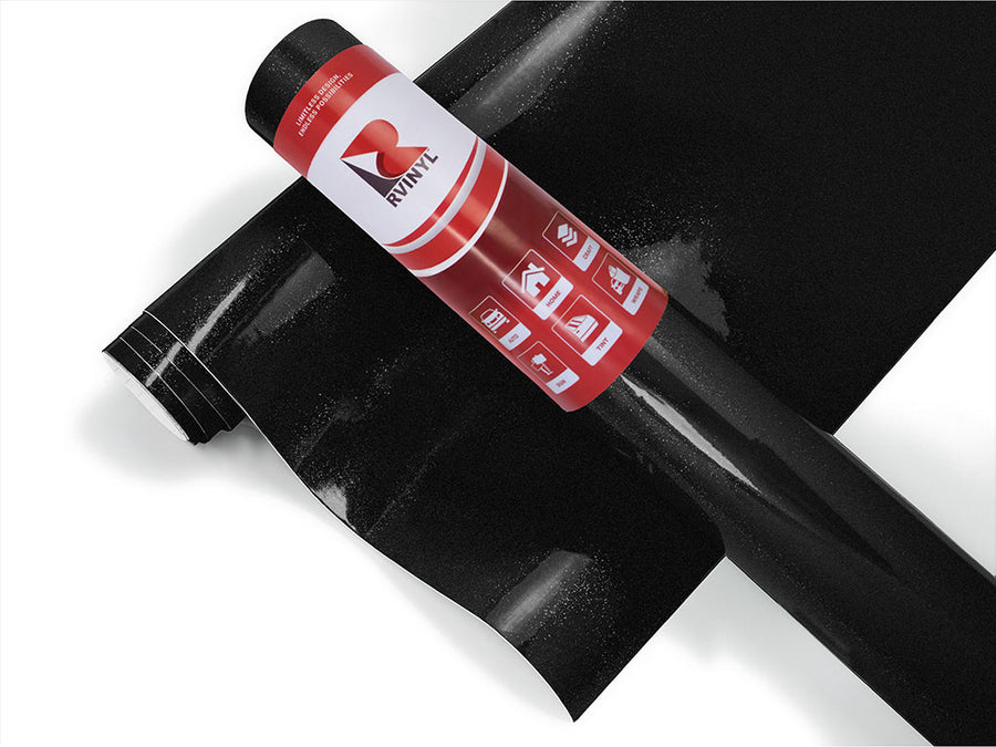 Avery Dennison SW900 Gloss Metallic Black Go Kart Wrap Color Film
