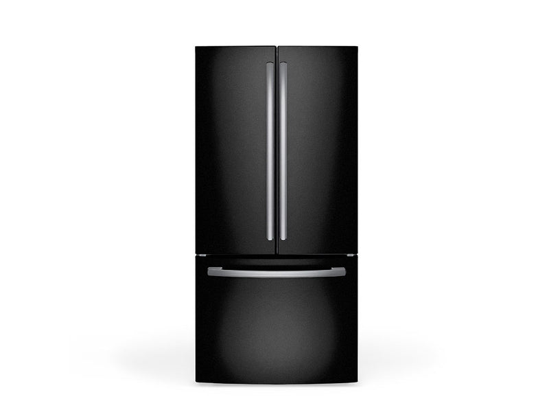 Avery Dennison SW900 Gloss Metallic Black DIY Built-In Refrigerator Wraps