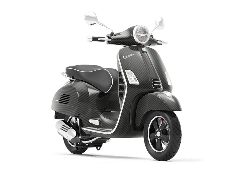 Avery Dennison™ SW900 Carbon Fiber Black Vinyl Scooter Wrap