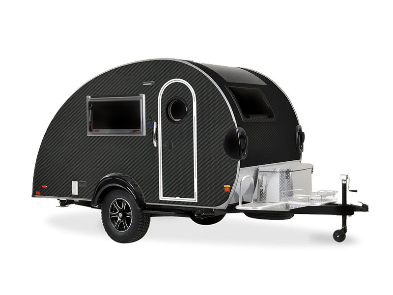 Avery Dennison SW900 Carbon Fiber Black Do-It-Yourself Truck Camper Wraps