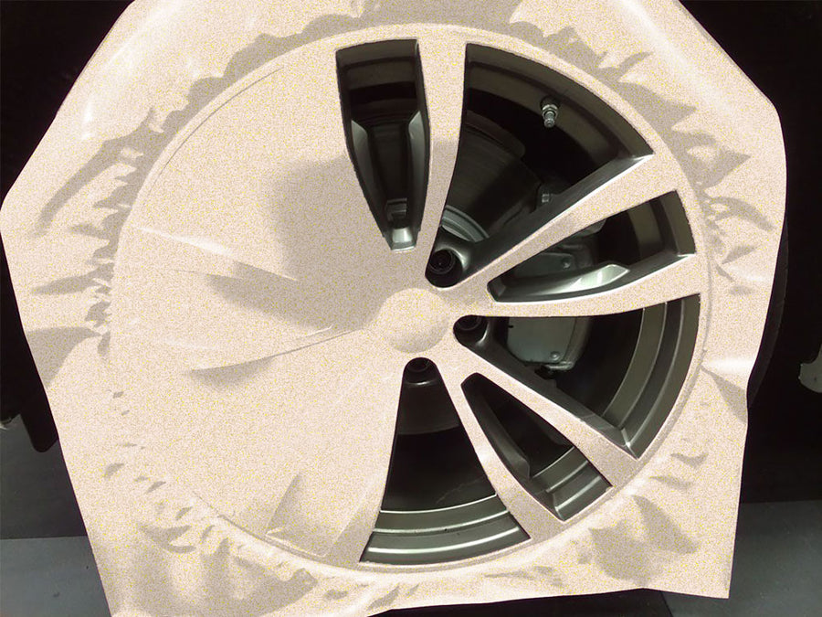 Avery Dennison™ SW900 Gloss Metallic Sand Sparkle Custom Wheel Installation Process