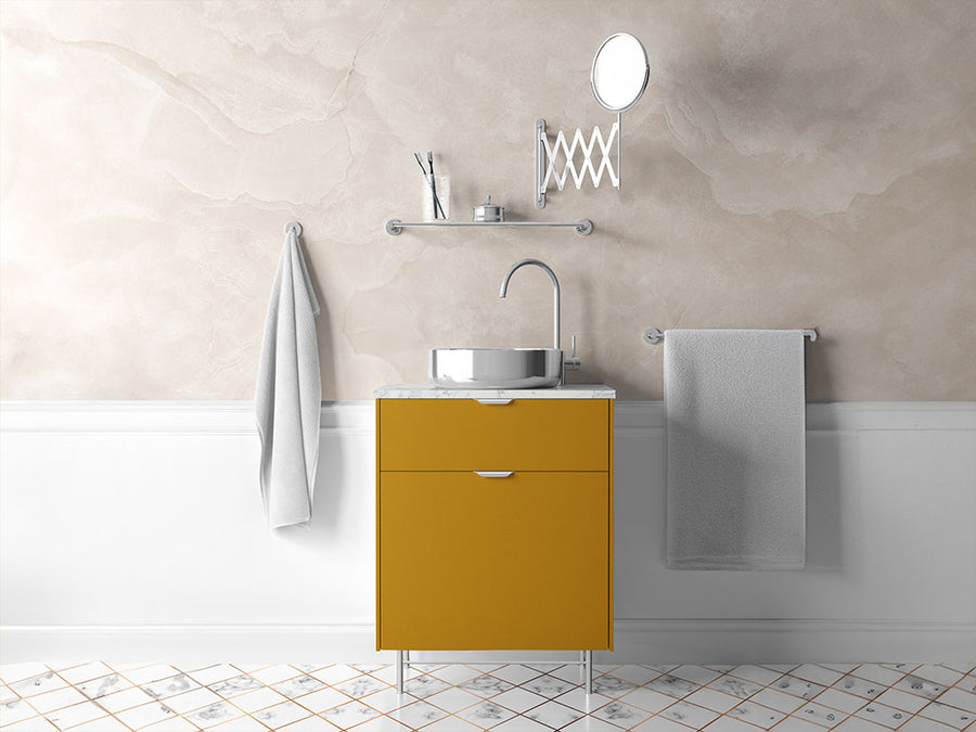 Avery Dennison™ SW900 Satin Gold Bathroom Cabinet Wraps
