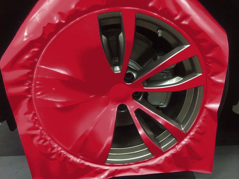 Avery Dennison™ SW900 Gloss Soft Red Custom Wheel Installation Process