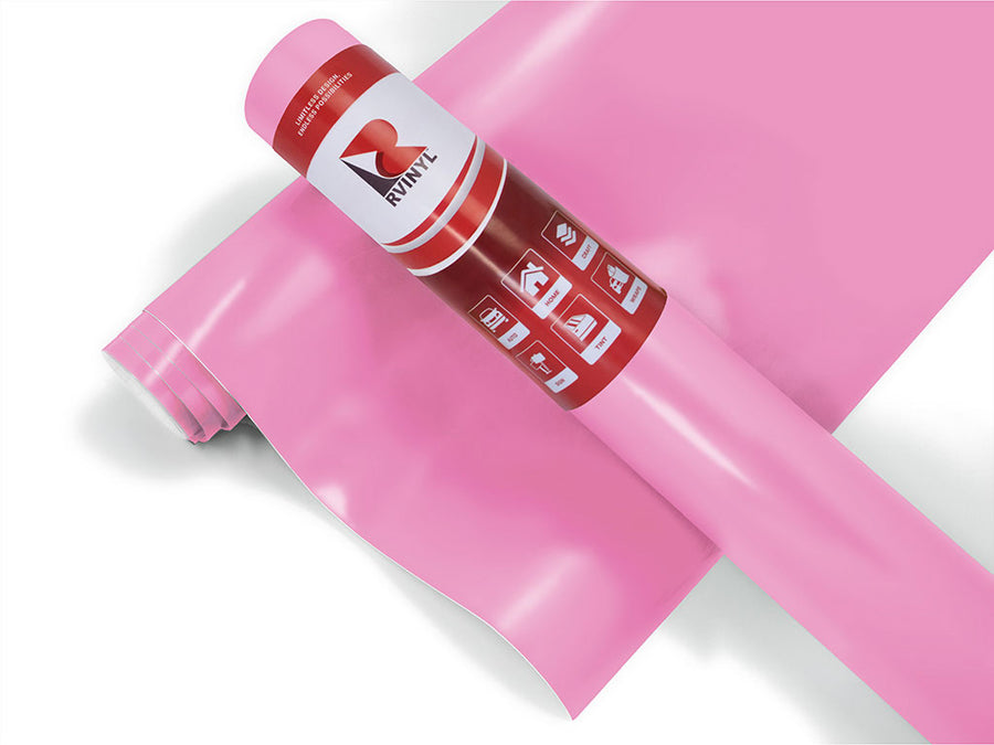 Avery Dennison SW900 Satin Bubblegum Pink Bicycle Wrap Color Film