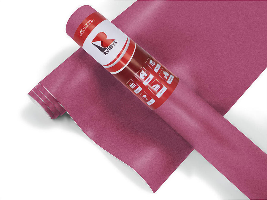 Avery Dennison SW900 Matte Metallic Pink Bicycle Wrap Color Film