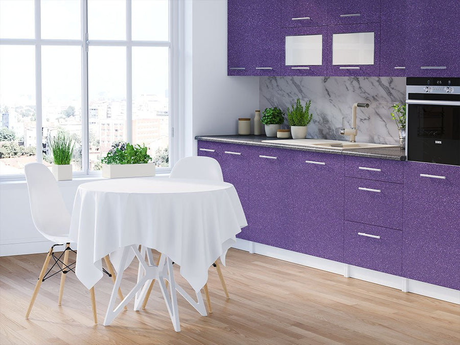 Avery Dennison SW900 Diamond Purple DIY Kitchen Cabinet Wraps