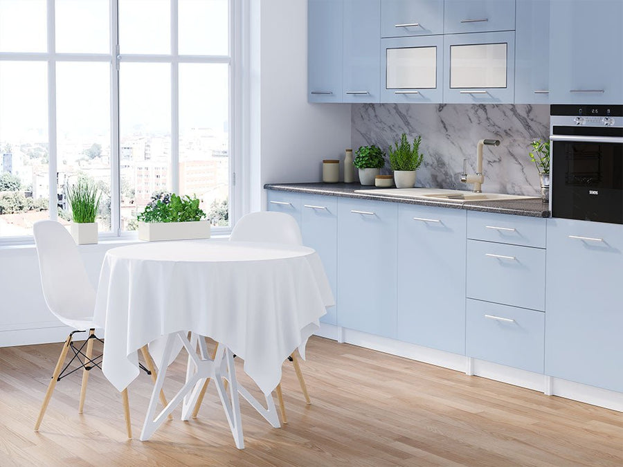 Avery Dennison SW900 Gloss Cloudy Blue DIY Kitchen Cabinet Wraps