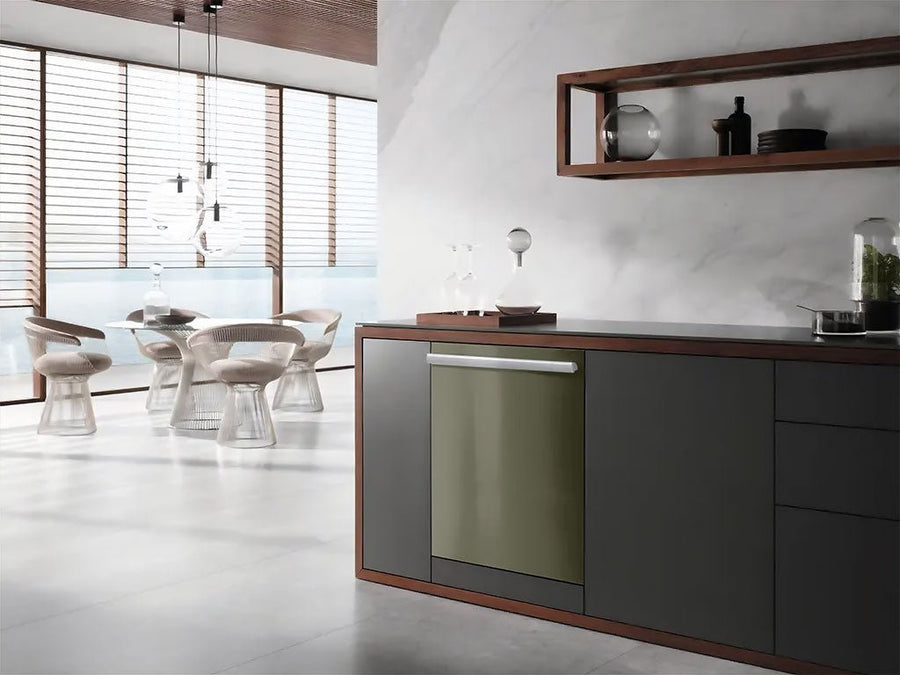 Avery Dennison™ SW900 Matte Khaki Green Wrapped Dishwasher Example