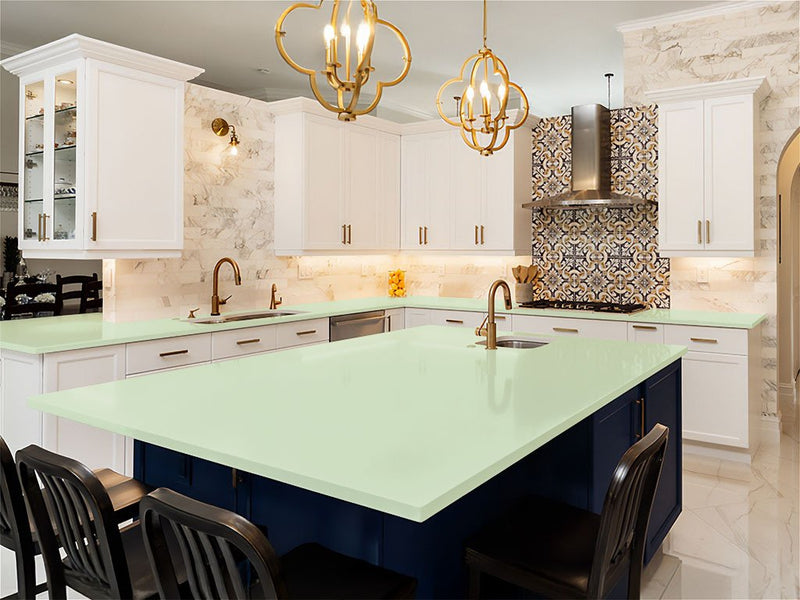 Avery Dennison SW900 Gloss Light Pistachio DIY Kitchen Counter Wraps