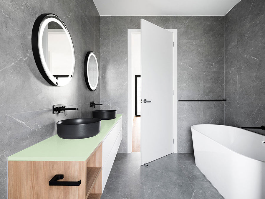Avery Dennison™ SW900 Gloss Light Pistachio Bathroom Countertop Wraps