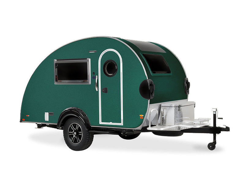 Avery Dennison SW900 Gloss Dark Green Pearl DIY Tear Drop Trailer Wraps