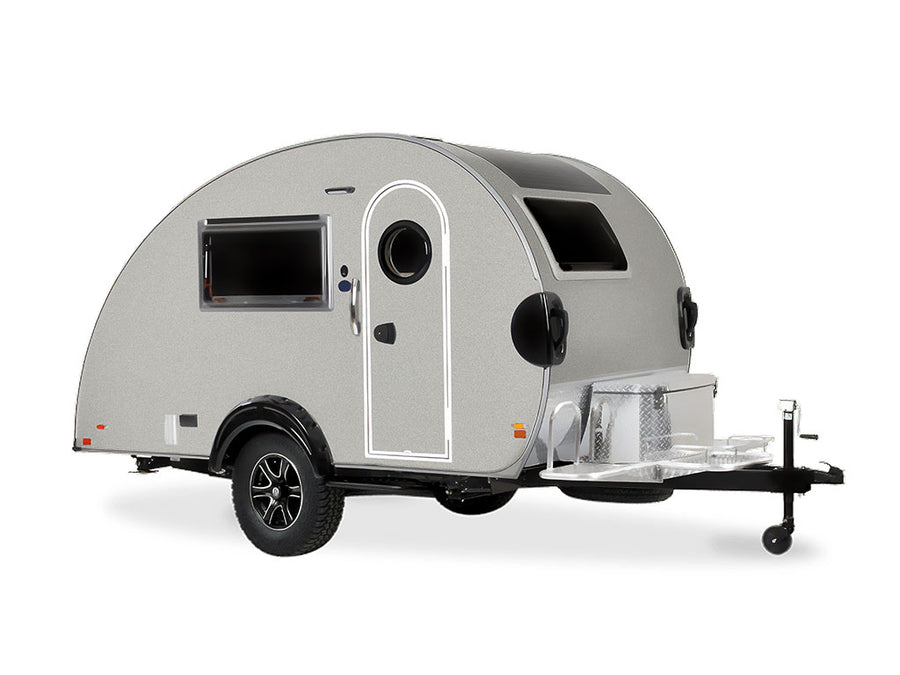 Avery Dennison SW900 Satin Silver Metallic Do-It-Yourself Truck Camper Wraps