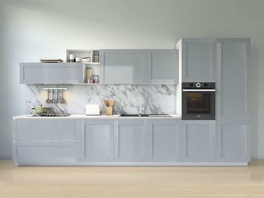 Avery Dennison™ SW900 Brushed Aluminum Kitchen Cabinet Wraps