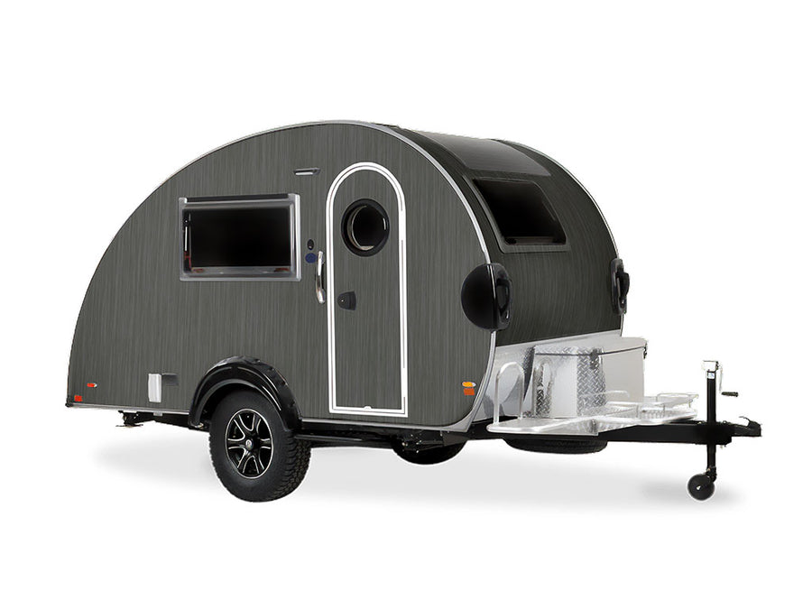 Avery Dennison SW900 Brushed Steel DIY Tear Drop Trailer Wraps