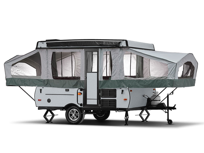 Avery Dennison SW900 Gloss Metallic Quick Silver Pop-Up Camper