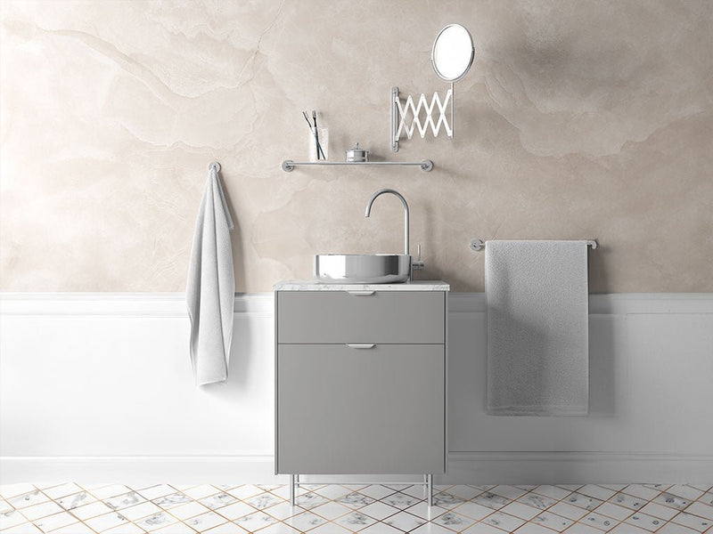 Avery Dennison™ SW900 Satin Gray Bathroom Cabinet Wraps