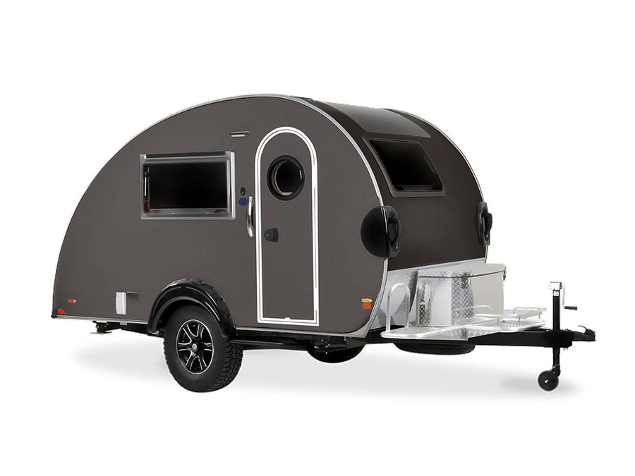 Avery Dennison SW900 Matte Metallic Charcoal DIY Tear Drop Trailer Wraps