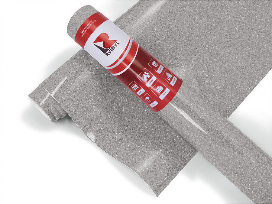 Avery Dennison SW900 Diamond Silver Boat Wrap Color Film