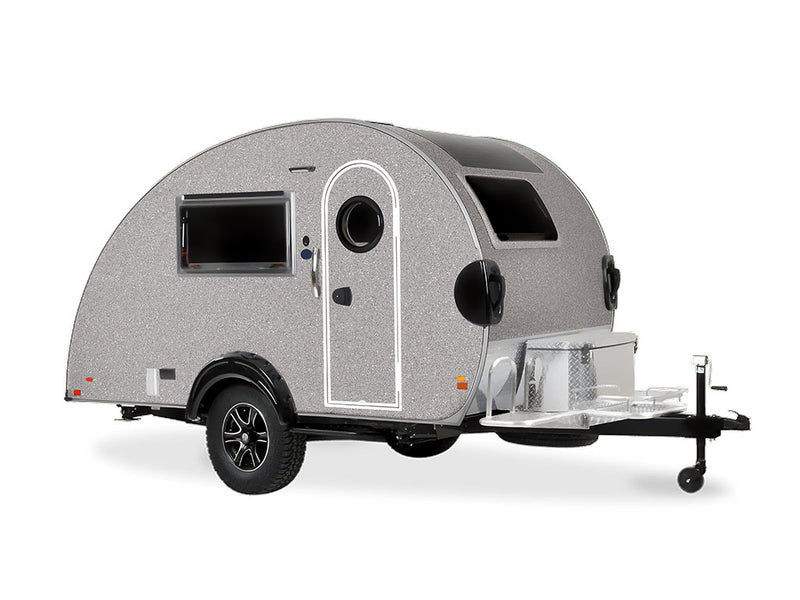 Avery Dennison SW900 Diamond Silver DIY Tear Drop Trailer Wraps
