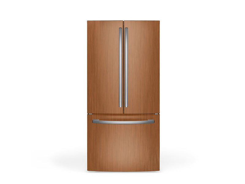 Avery Dennison SW900 Brushed Bronze DIY Built-In Refrigerator Wraps