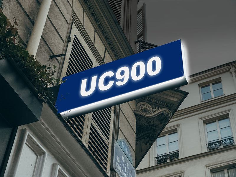 Avery UC900 Pantone 288 C Translucent Vinyl Sign