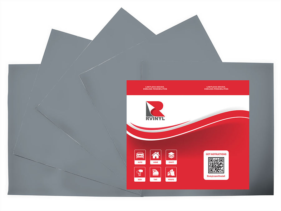 Avery UC900 Pantone 430 C Translucent Craft Vinyl Sheet Pack