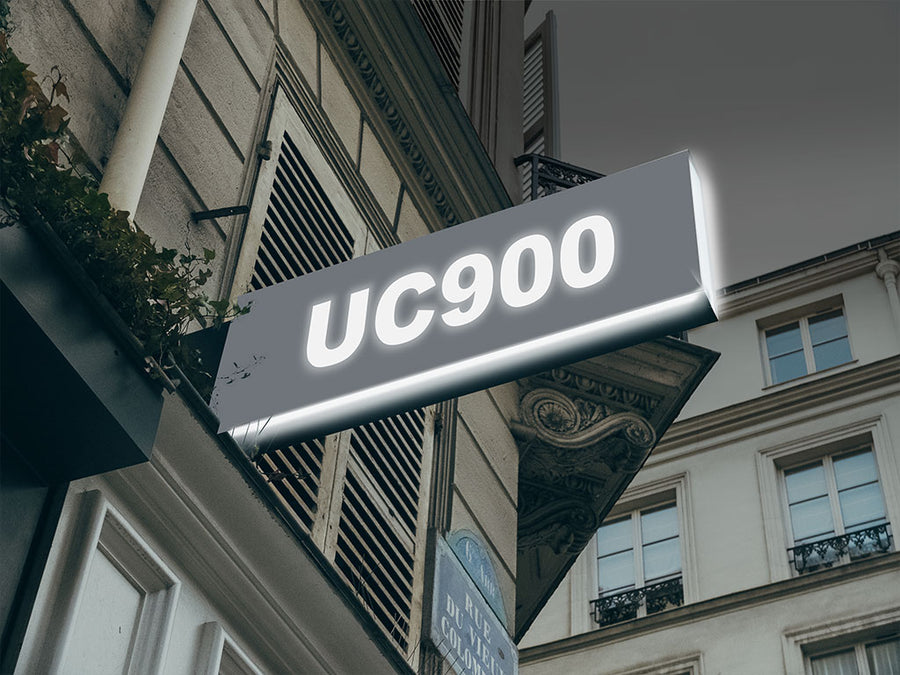 Avery UC900 Pantone 430 C Translucent Vinyl Sign