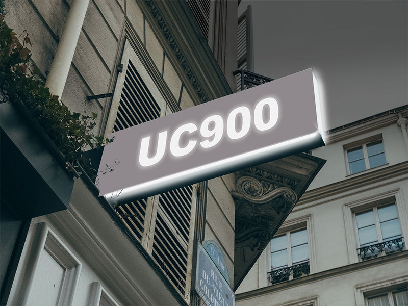 Avery UC900 Pantone 877 C Translucent Vinyl Sign