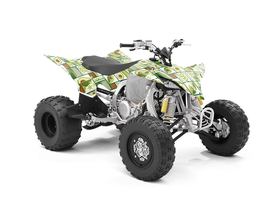 Avocado Toast Mosaic ATV Wrapping Vinyl