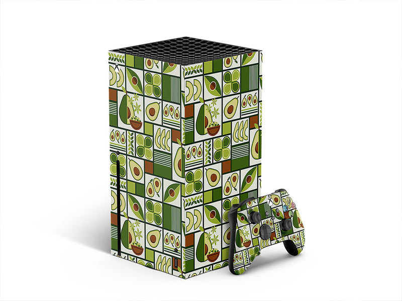 avocado toast mosaic XBOX DIY Decal