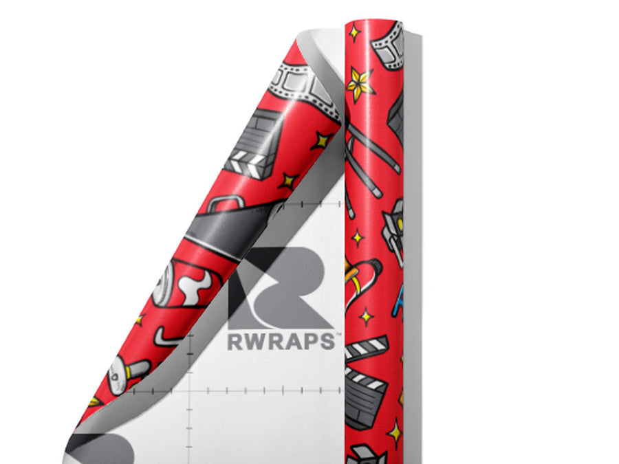 Award Season Movie Wrap Film Sheets~Rwraps Series 914 Award Season Movie Scrolled Sheet~3